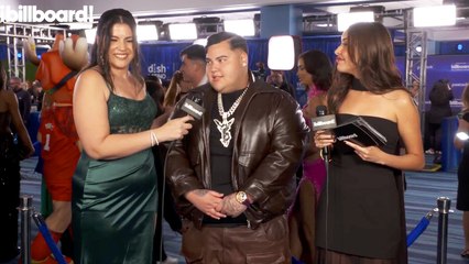 FloyyMenor Talks Performing With Anuel AA & His Upcoming New Album 'Men in Black' | Billboard Latin Music Awards 2025