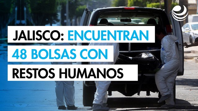 Jalisco reporta hallazgo de 48 bolsas con restos humanos en fosa clandestina de Zapopan