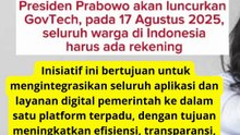Gimana menurut kalian GovTech dari presiden Prabowo