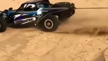 RC Jeep Gone Wild on the Sand!