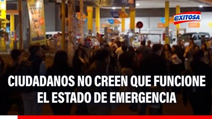 Ciudadanos en SJL no han visto a MILITARES ni policías pese a estado de emergencia