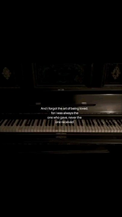 Somewhere between giving and breaking