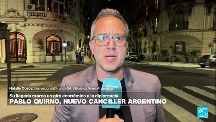 Argentina estrena canciller y consolida vínculo entre diplomacia y economía