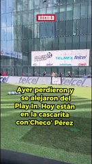 Pablo Bennevendo y Santiago Trigos estuvieron en la cascarita de Checo Pérez