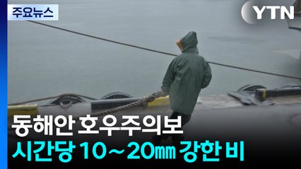 [날씨] 동해안 호우주의보...다음 주 '더 강한' 추위 온다 / YTN
