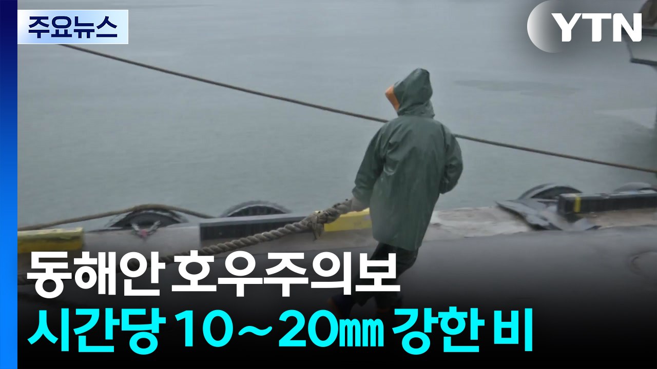 [날씨] 동해안 호우주의보...다음 주 '더 강한' 추위 온다 / YTN