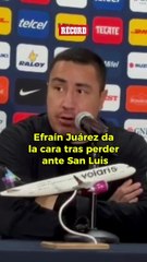 Efraín Juárez tras perder ante Atlético de San Luis: "Vamos a pelear, quedan nueve puntos"