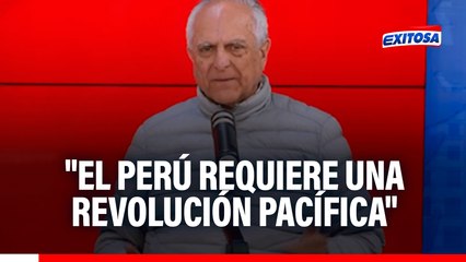 "Perú requiere una REVOLUCIÓN PACÍFICA": Francisco Diez Canseco analiza coyuntura política