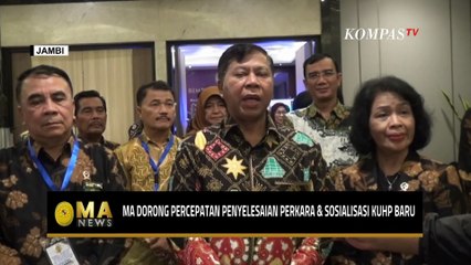 Bimbingan Teknis, MA Dorong Percepatan Penyelesaian Perkara & Sosialisasi KUHP Baru | MA NEWS