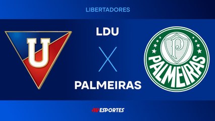LDU 3 x 0 Palmeiras - 23/10/2025 - Libertadores