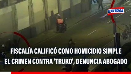 Caso Eduardo Ruiz: Fiscalía ha reclasificado el hecho como homicidio simple, denuncia abogado