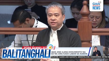 Sen. Joel Villanueva, inilabas ang ilang dokumento nagpapatunay na dismissed na ang kaso laban sa kaniya | Balitanghali
