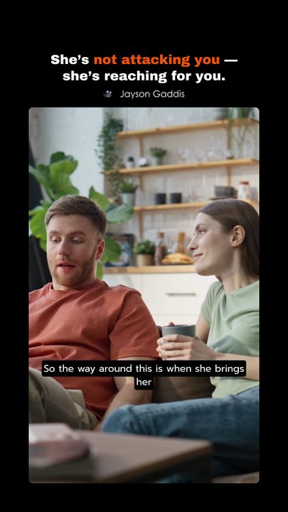 Men, her emotions aren’t an attack — they’re a call for connection. Learn to listen, not to defend. 💭