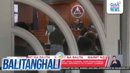 Sandiganbayan - Chief Presidential Legal Counsel Juan Ponce Enrile, Atty. Gigi Reyes at Janet Lim Napoles, absuwelto sa 15 graft charges kaugnay sa PDAF scam | Balitanghali