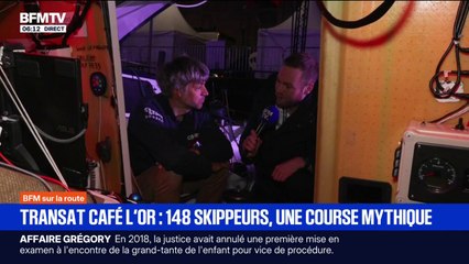 "On est sur les derniers préparatifs": les 148 skippeurs de la Transat Café L'Or se préparent avant la course de dimanche