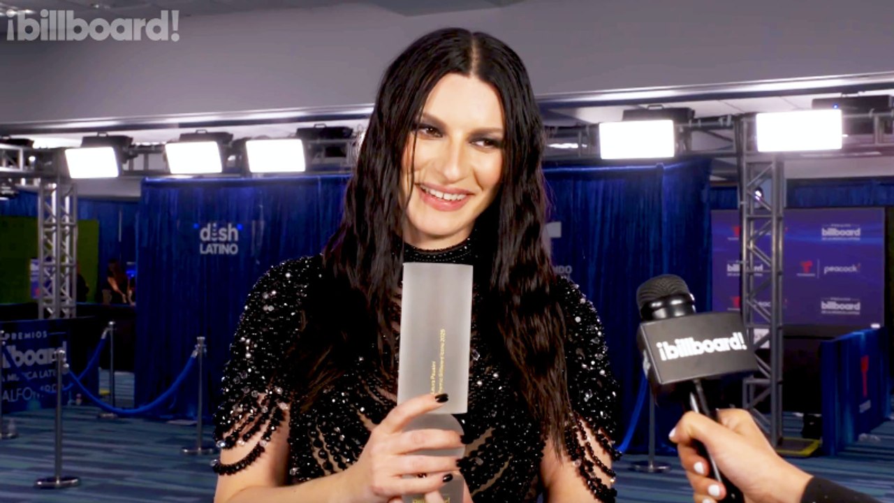 Laura Pausini Reveals Who She Is Dedicating The Icon Award To, How She's Going To Celebrate & More | Billboard Latin Music Awards 2025