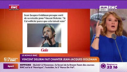 Le bonus RMC : Vincent Delerm fait chanter Jean-Jacques Goldman - 24/10