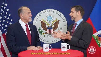 Anbasadè Etats-Unis an presize seri aksyon USA pou retabli sekirite an Haïti.