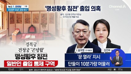 김건희, 문화재 사적 이용 의혹…명성황후 침실도 돌발 출입?