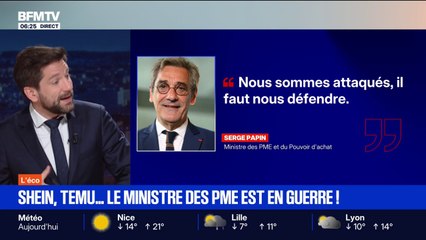 ÉDITO - Le ministre des PME s'attaque à Shein et Temu