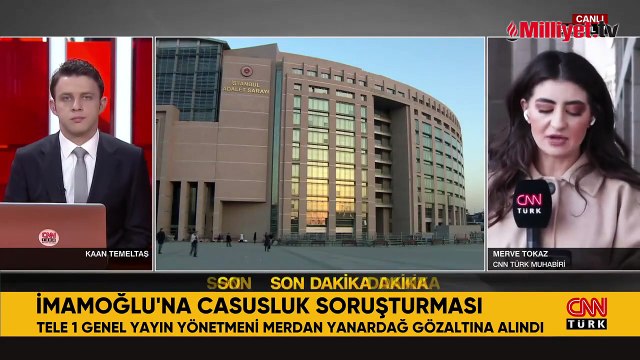 Ekrem İmamoğlu'na casusluk soruşturması: Tele1 Genel Yayın Yönetmeni Merdan Yanardağ gözaltında