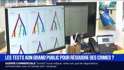 La Justice pourrait bientôt accéder aux tests ADN réalisés de manière récréative: Gérald Darmanin souhaite que l'on puisse utiliser ces tests ADN pour retrouver les coupables dans des affaires criminelles