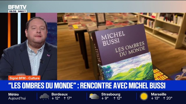 SIGNÉ BFM - Rencontre avec Michel Bussi à l'occasion de la sortie de son nouveau livre Les ombres du monde