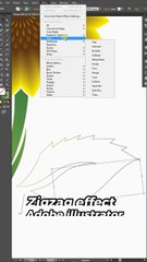Trik efek zigzag di Adobe Illustrator