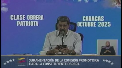 Maduro intenta hablar en inglés para pedir a Trump que evite la guerra: "Not war. Yes peace, forever"