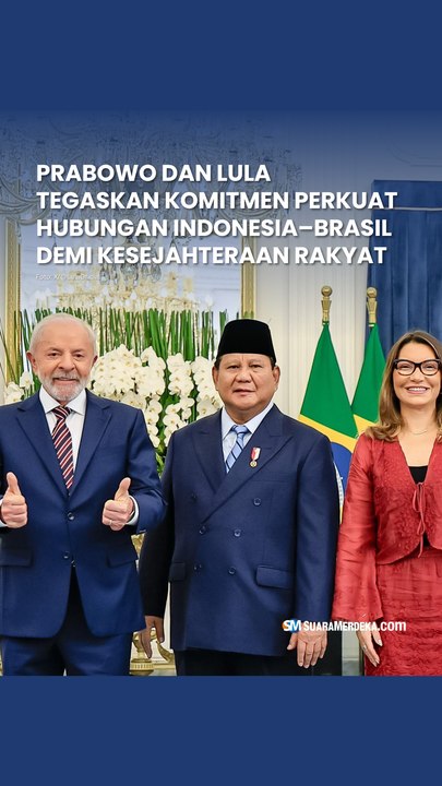 Prabowo Akui Pengagum Berat Lula da Silva: Angka Keberuntungan 8 Satukan Indonesia-Brasil