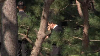 고 이건희 삼성 회장 5주기 추도식...이재용 등 유족 참석 / YTN