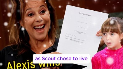 Alexis wins custody of Scout after Sam's secret is revealed General Hospital Spo