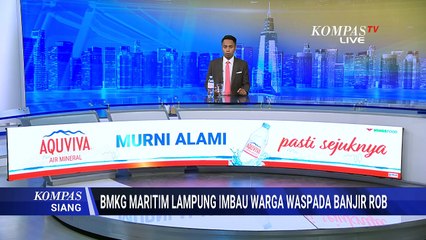 BMKG Maritim Lampung Keluarkan Peringatan Dini Potensi Banjir Rob pada 26 Oktober 2025