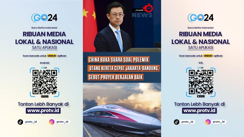 China Buka Suara soal Polemik Utang Kereta Cepat Jakarta-Bandung, Sebut Proyek Berjalan Baik