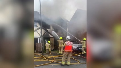 House 'completely destroyed' after large Mitcham fire