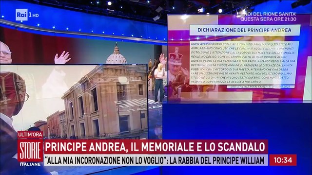 Interventi di Cinzia Marongiu alla trasmissione Storie Italiane