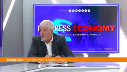 Acinque, Cetti "Impegno per una transizione energetica sostenibile"