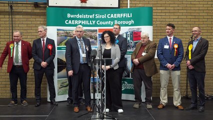 Plaid Cymru win Caerphilly by-election