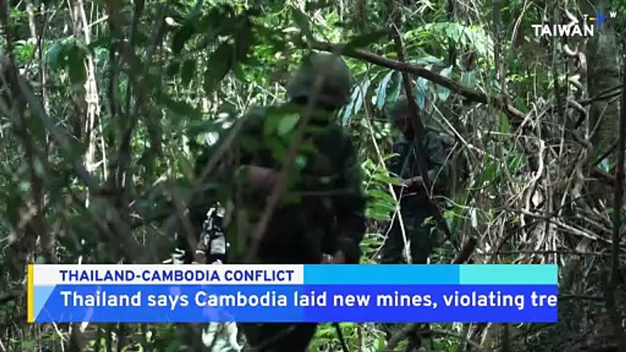 Thailand Accuses Cambodia of Planting Land Mines in Disputed Border Area