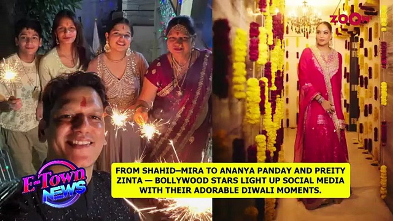 From Shahid-Mira to Preity Zinta Celebs light up social media with their festive Diwali moments #OTT #Movies #WebSeries #Entertainment #Netflix #PrimeVideo #DisneyPlus #Hotstar #Zee5 #Hulu #Cinema #Series #BingeWatch #Streaming #FilmNews #MovieClips #Film