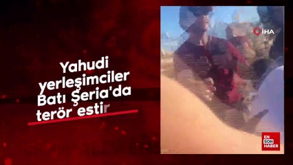 Yahudi yerleşimciler Batı Şeria'da terör estiriyor