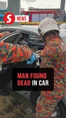 Man found dead in locked car near Bandar Cassia toll plaza in Penang