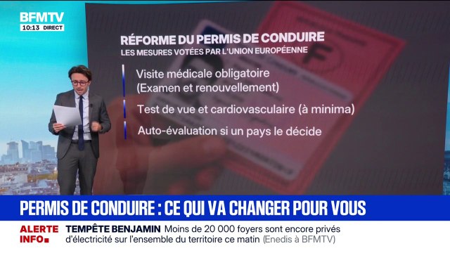 LES ÉCLAIREURS - le permis de conduire à vie, c'est bientôt fini