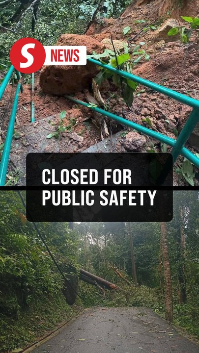 Penang Hill, Air Itam dam trails temporarily closed for public safety