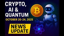 Crypto, AI & Quantum News: Bitcoin Rebounds, Coinbase Expands, Google Quantum Breakthrough (Oct 20–24, 2025)