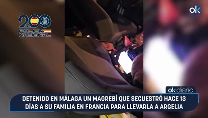 Detenido en Málaga un magrebí que secuestró hace 13 días a su familia en Francia para llevarla a Argelia