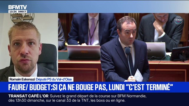 Budget 2026: On attend un pas vers la gauche pour plus de mesures de justice fiscale , déclare Romain Eskenazi, député PS du Val-d'Oise