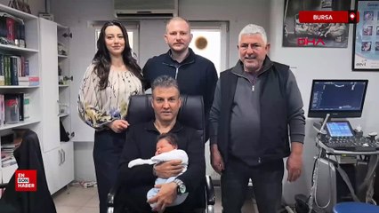 Bursa'da Türkiye'nin en kilolu bebeği dünyaya geldi