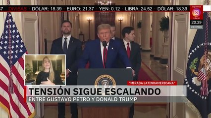 Tensiones entre EU y Colombia tras operación militar en el Caribe | Mirada Latinoamericana