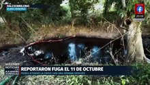 Marina activa Fase III por derrame de hidrocarburos en río Pantepec